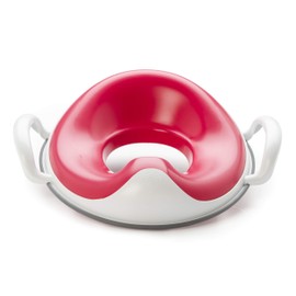 Prince Lionheart Weepod® Toilet Trainer | Anti-Microbial | Toilet Training | Splash Guard | Support Handles | Storage Loop |Wipe Clean | Strong & Stable – Flashbulb Fuchsia Pink