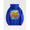 GOOD VIBES Graffiti Hoodie 100% Cotton US Warehouse 7 ColorsColor: