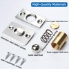 4 Pcs Ball Catch for Top of Door (with Spring)