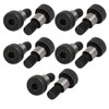 Sourcingmap 10pcs 40Cr Steel Shoulder Bolt 10mm Shoulder Dia 10mm