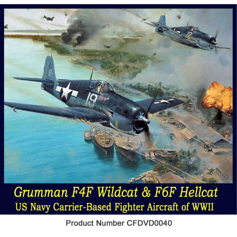 Navy Grumman F4F Wildcat and F6F Hellcat USN WW2 Zero