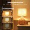 GvvooHome Dimmable LED Edison Bulbs, 2700K Warm White, 6W Equivalent