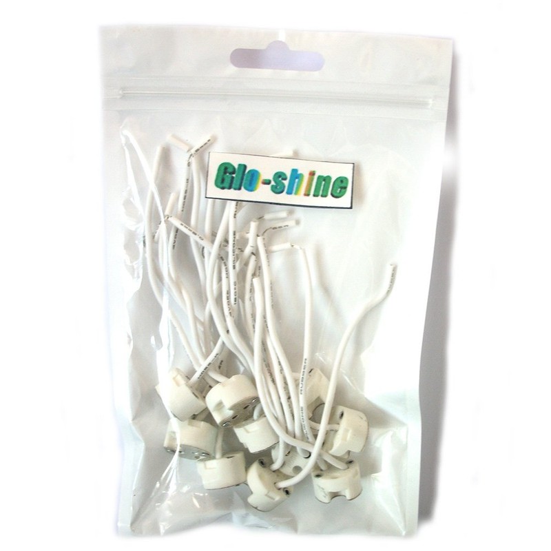 Glo-shine Mr16 Mr11 Gu5.3 Ceramic Lamp Socket,Connector Base Socket Adapter