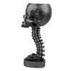 Skull Planter Spine Stand Set Innovative Exquisite Decorative Hand Painted