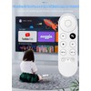 New Voice Remote Control for Google Chromecast 4K Snow HDTV,