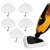 CHEOTIME 5 Pieces Steam Mop Pads Reusable Washable Microfiber Steamer