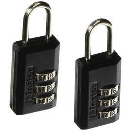 Master Lock 646T 11/16" Resettable Combination Padlock 2 Count