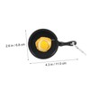 KOMBIUDA 1pc Pan Shape Wireless Earbud Protective Case Compatible with