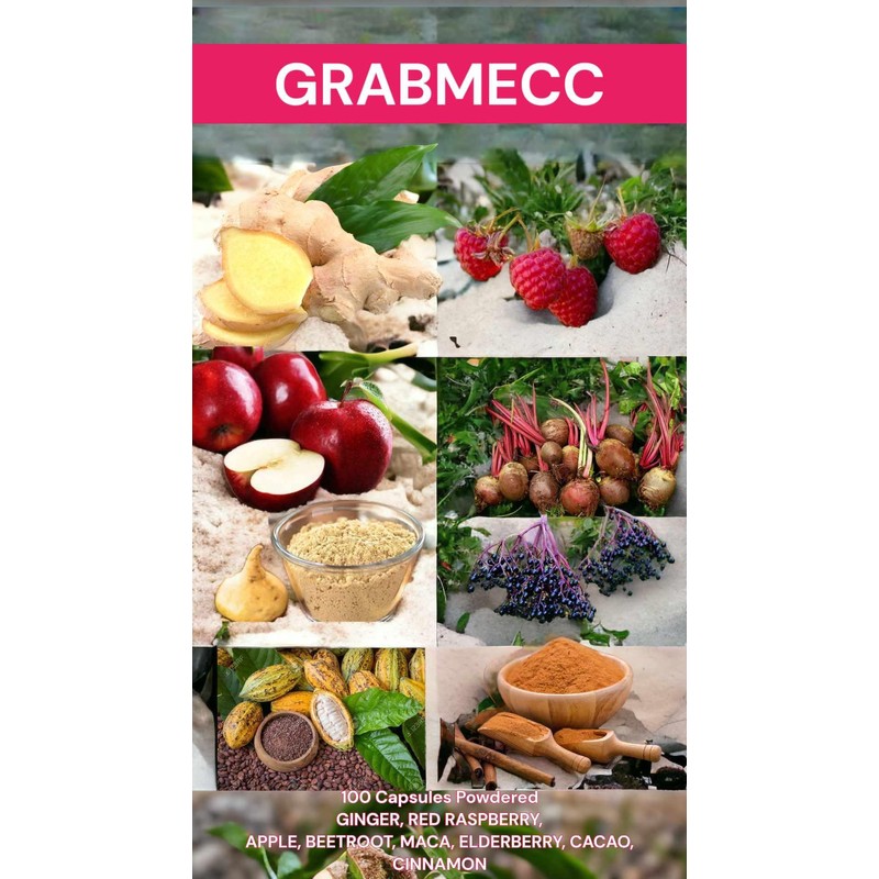 Generic God's Promise Herbal COMPOUNDS : 100 Capsules - GRABMECC