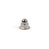 Genuine Volvo 968458, Chrome License Plate Nuts (Set of 4)