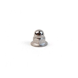 Genuine Volvo 968458, Chrome License Plate Nuts (Set of 4)