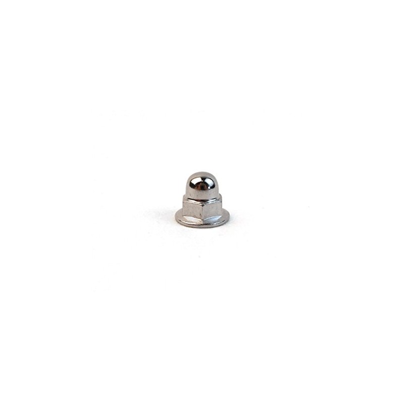 Genuine Volvo 968458, Chrome License Plate Nuts (Set of 4)