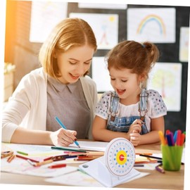 CORHAD 1 Set Home Decor Sundial Clock Solarium Model Scientific Measurement Device Easy to Assemble Material for Adults