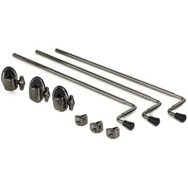 DW Floor Tom Leg Kit - Black Nickel