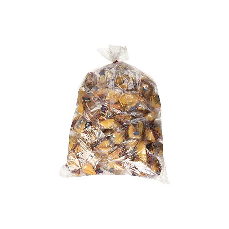 100 Pcs Fortune Cookies Fresh Single Wrap(golden Bowl)