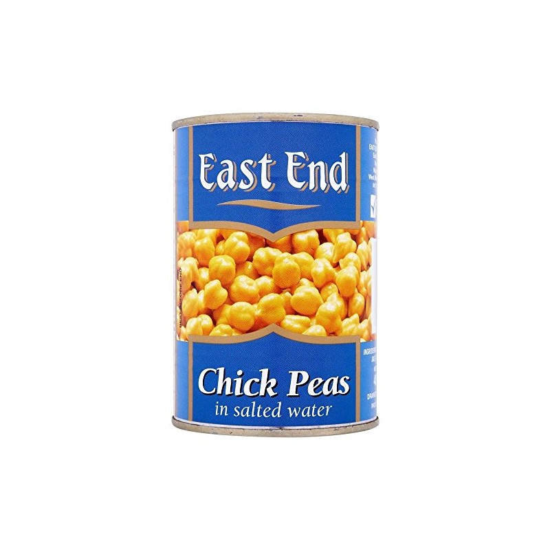 East End Chick Peas in Brine (400g) - Pack of
