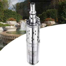 TFCFL 12V 180W 3m3/h 25m, 24V 200W 16L/min 60m Solar Water Pump Submersible Deep Well Water Pump (24V200W)