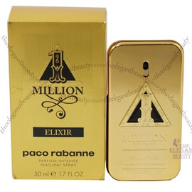 Paco Rabanne 1 Million Elixir By Paco Rabanne 1.6/1.7oz Parfum Intense Spray Men New In Box