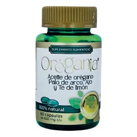 Oregania Aceite Orégano Capsulas Palo Arco Limon Sabor