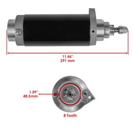 Caltric Starter for Mercury 150 150Hp 150L XR6 150L Jet 105 150SS 150L Pro Max 1995-2005