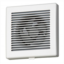 Bakuma Industries KP-08DS Pipe Fan, For Forced Exhaust, Grid Type, Airflow Type (Fast Terminal), Body Switch Included