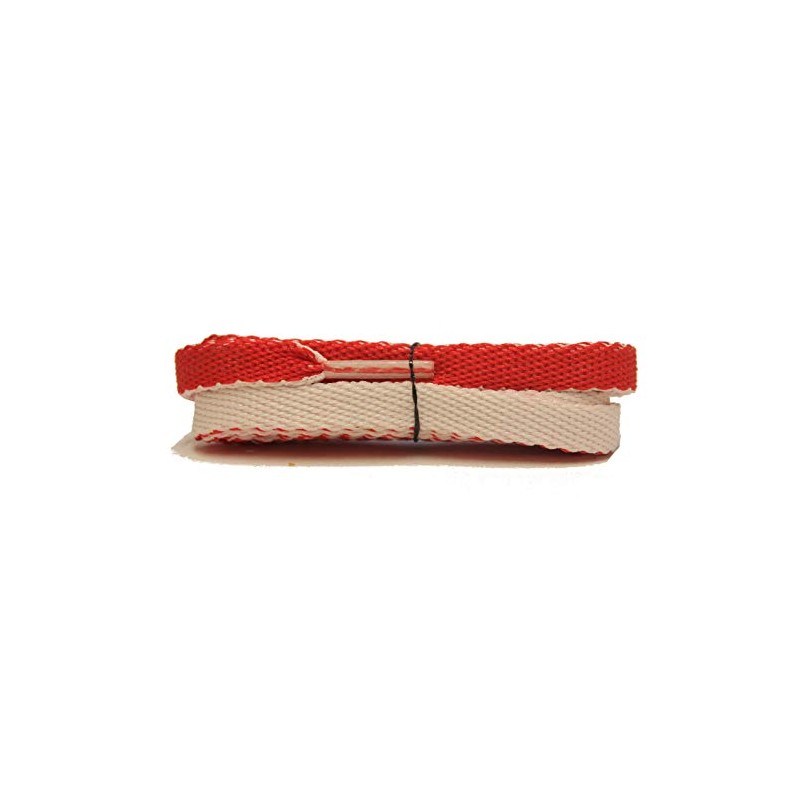 Foot Galaxy Reversible Double-Sided Red and White Flat Laces, 72