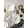 Oneida White 24 Seven Piece Dinnerware Set, 12 Count, Dorm
