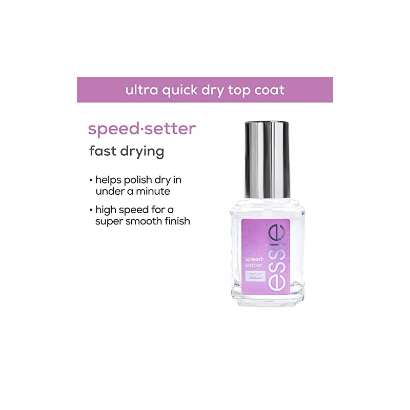 essie speed.setter ultra fast dry top coat, ultra fast dry