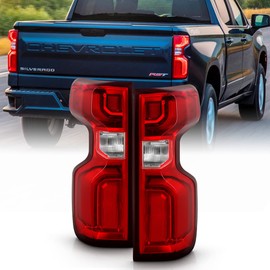 KEEKPO - For [Factory LED Type] 2019-2023 Chevy silverado 1500 20-23 2500HD 3500HD LED Tail Lights Lamps Pair Left+Right