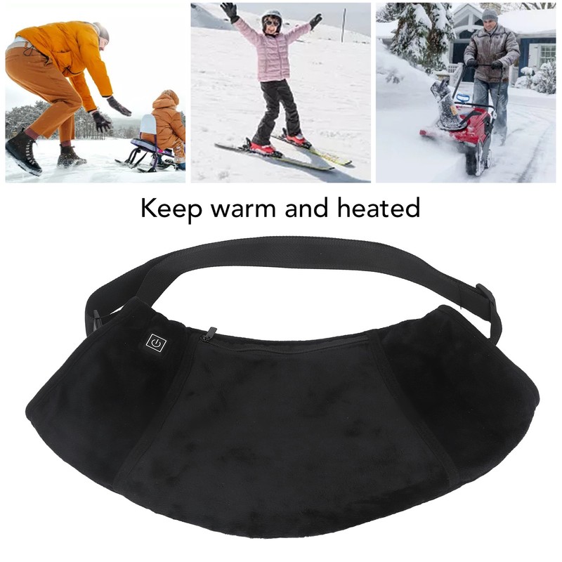 Thermal Heating Waist Bag 5V 3 Gears Adjustable Belt USB