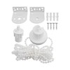ReachMall 2SAN8D36TB27UP04Z4EAF728D5H2 28mm/32mm Plastic Replacement Roller Blind Repair Kit with