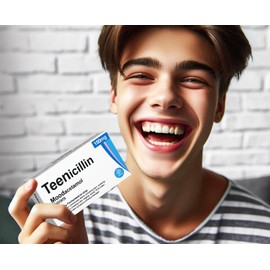 Teenicillin Joke Pill Box with Delicious Jelly Beans Great for Teenage Teenager Birthday Xmas Stocking Filler Secret Santa