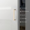 KNOKLOCK 10 Pack 5 Inch(128mm) Kitchen Cabinet Handles Brushed Gold