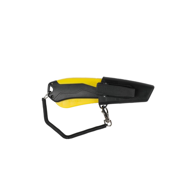 Craftec Retractable Utility Knife Box Cutter with Holster & Lanyard