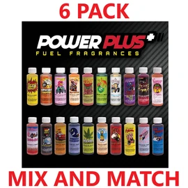 Power Plus Lubricants Fuel Fragrance 6 PACK MIX AND MATCH Fuel Scents