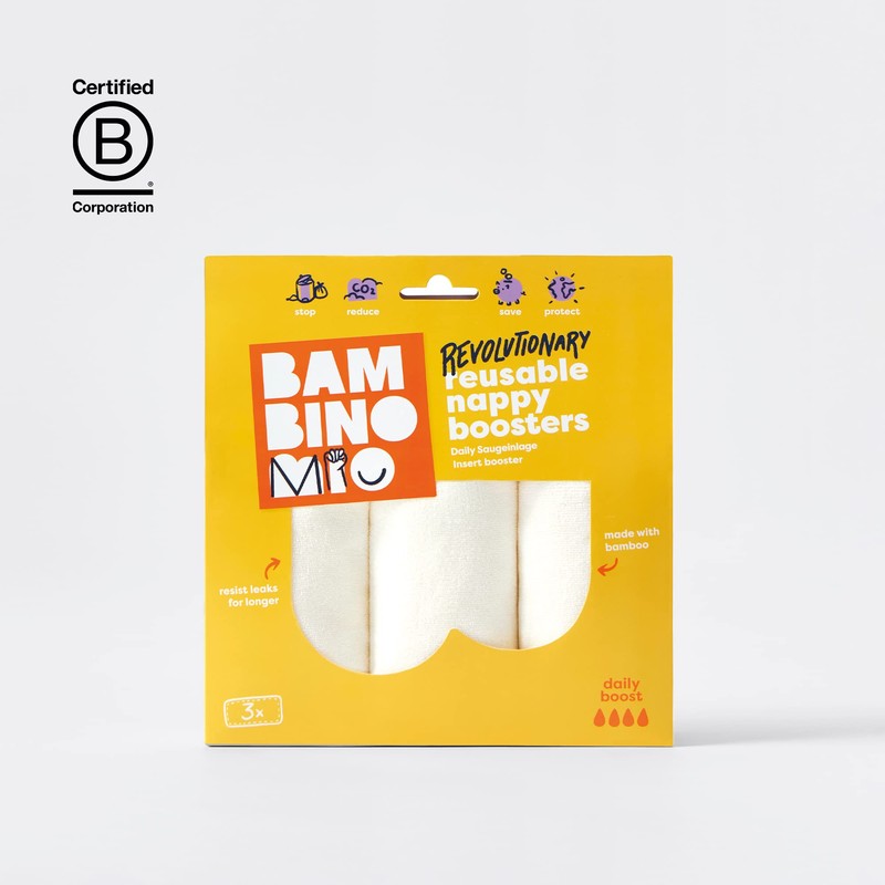 Bambino Mio, Revolutionary Reusable Nappy Booster - Daily Boost -