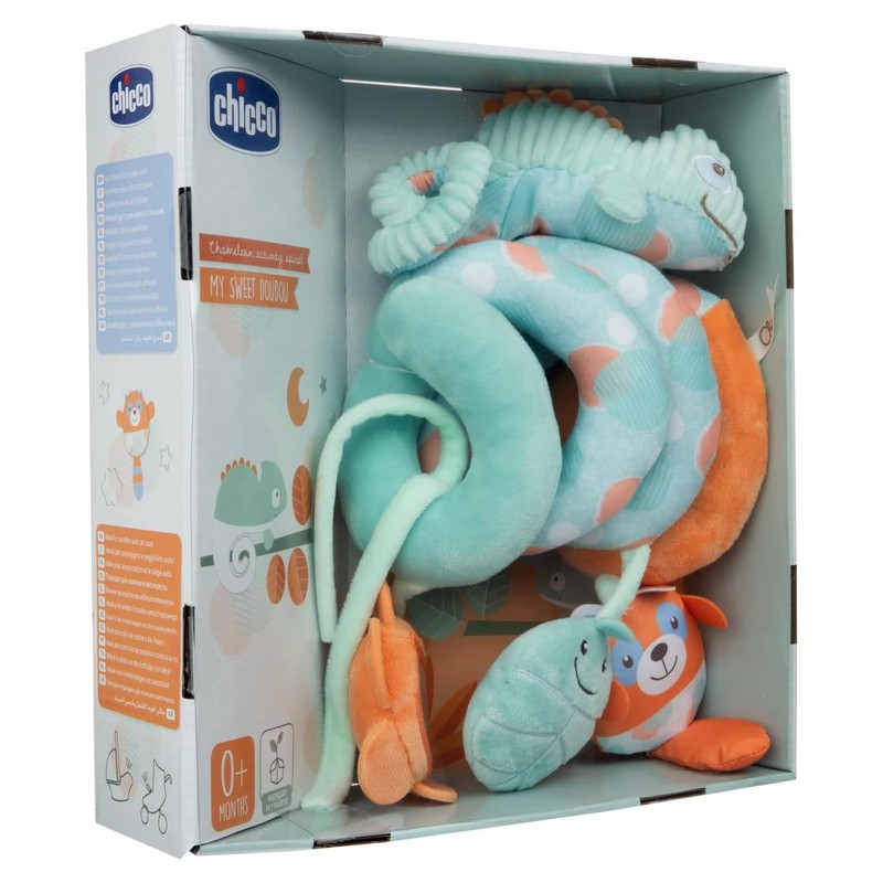 Chicco 000110430000000 Spiral Chameleon Cot / Buggy with Fun Play