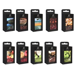 simpahome Set of 20 Decorative Wax Melts - 1oz Each, 20 oz total. Hand Poured Wax Infused with Essential Oils