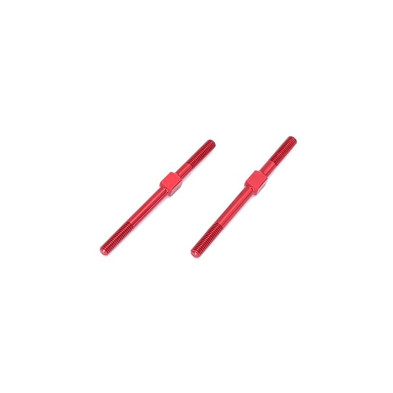 Square SGX-3045R A70-75 Duralumin Turnbuckle M3 x 45mm (Red)