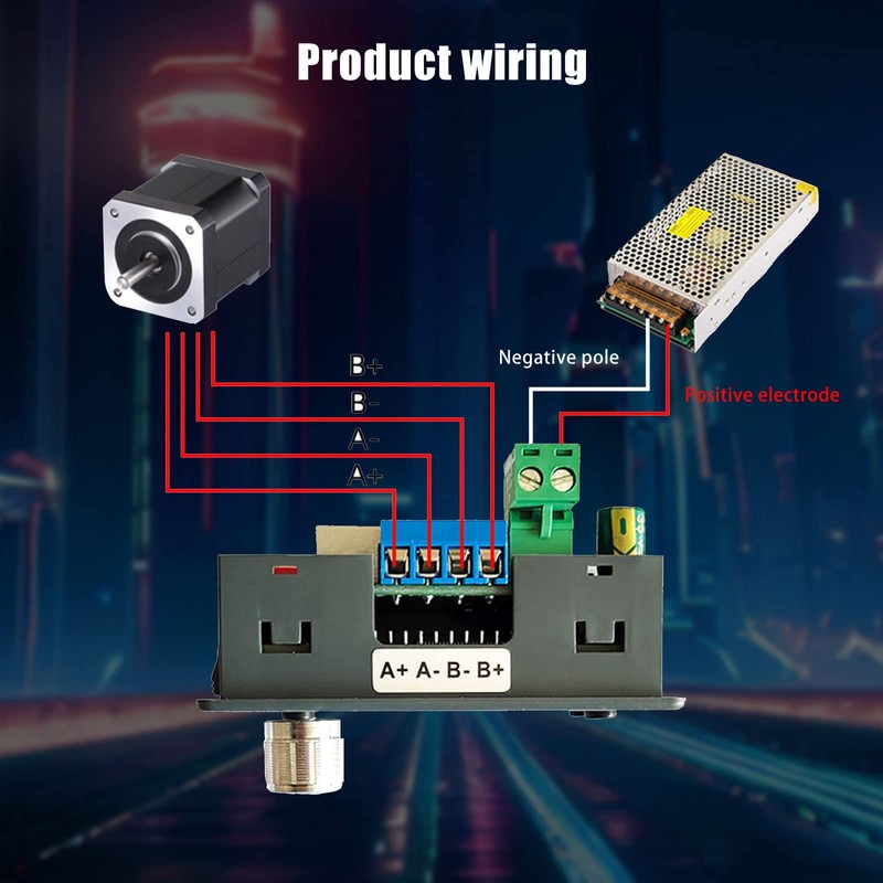 Stepper Motor Driver and Controller, ZK-SMC02 Integrated Board Forward/Reverse Control
