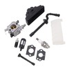 Carburetor Kit Strong Sparking Plug Air Filter Fuel Line Strainer