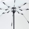 iX-brella Reverse Reverse Opening Fiberglass Pocket Umbrella with Coloured Spokes,