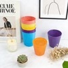 42 Pcs 8 oz Plastic Cups Stackable Juice Bulk Plastic