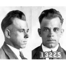 Mobster John Dillinger Mugshot Photo 2