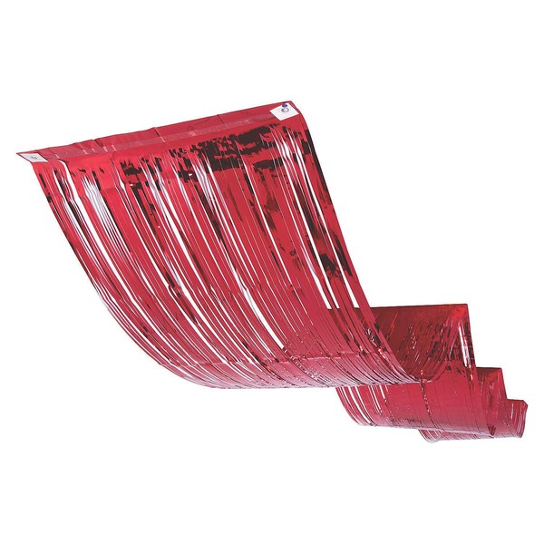 Fun Express 14 ft. 9" Red Foil Ceiling Decoration -