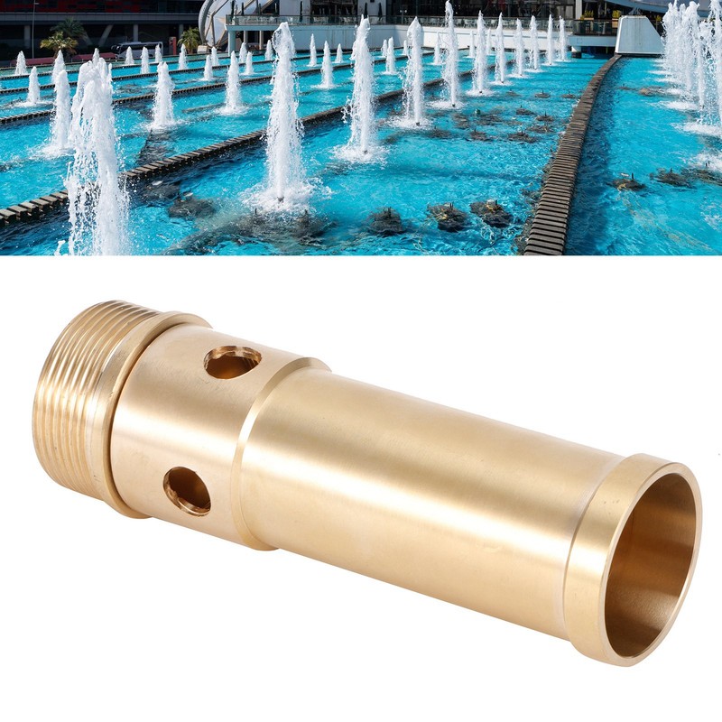 Copper Fountain Nozzle Spray Head Pond Sprinkler for Pool Music