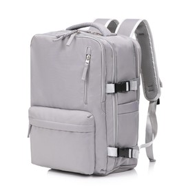 RMW Cabin Bags 40x20x25 for Ryanair Underseat Carry-ons Waterproof Hand Luggage Bag Travel Backpack Cabin Size Underseat Cabin Bag Anti-Theft Pocket Office Daypack School Bag (Grey)