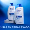 Head & Shoulders Champú anticaspa, limpieza clásica, tratamiento de uso