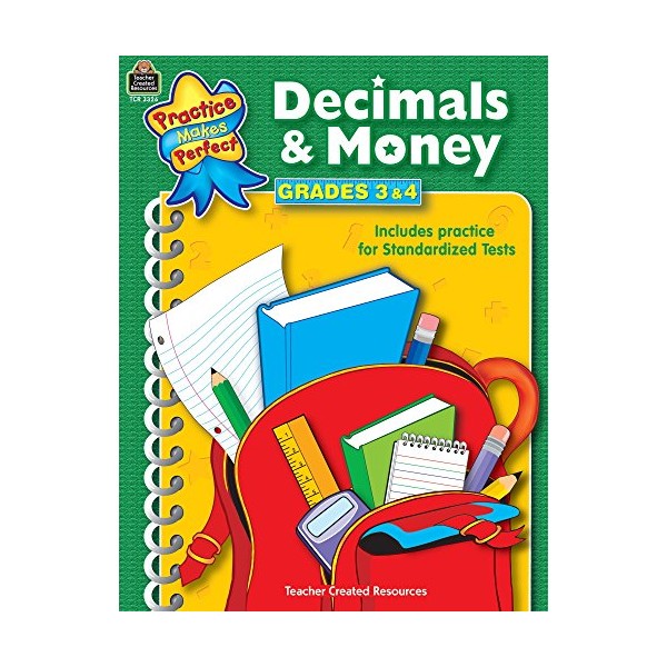 Decimals & Money Grades 3-4: Grades 3 & 4 (Practice