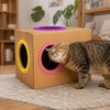HomeCraft Cat Grooming Brush Self Cleaning